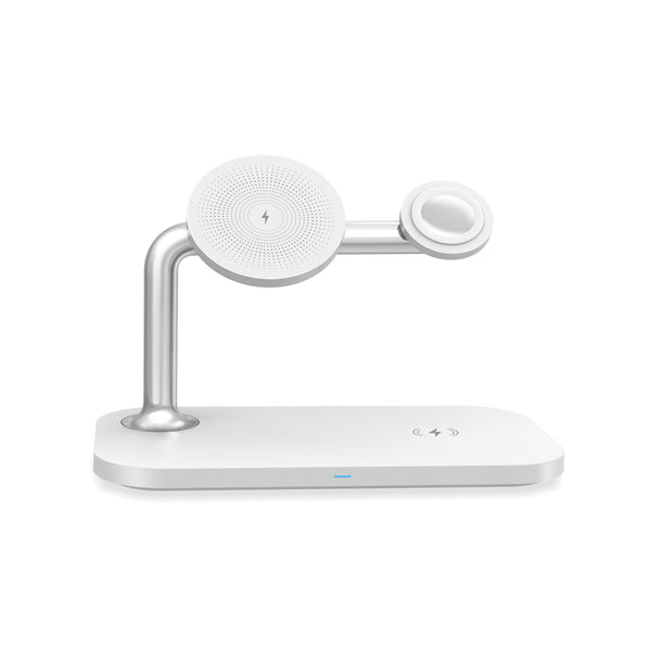 3-in-1 Magnetic Wireless Charger | Fast Charging Dock for Phone, Watch & Earbuds