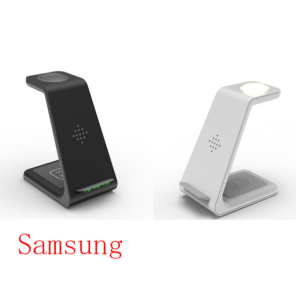 3-in-1 Wireless Charging Station | Fast Charger Dock & Phone Stand